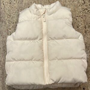 Old Navy Kids Ivory Puffer Jacket